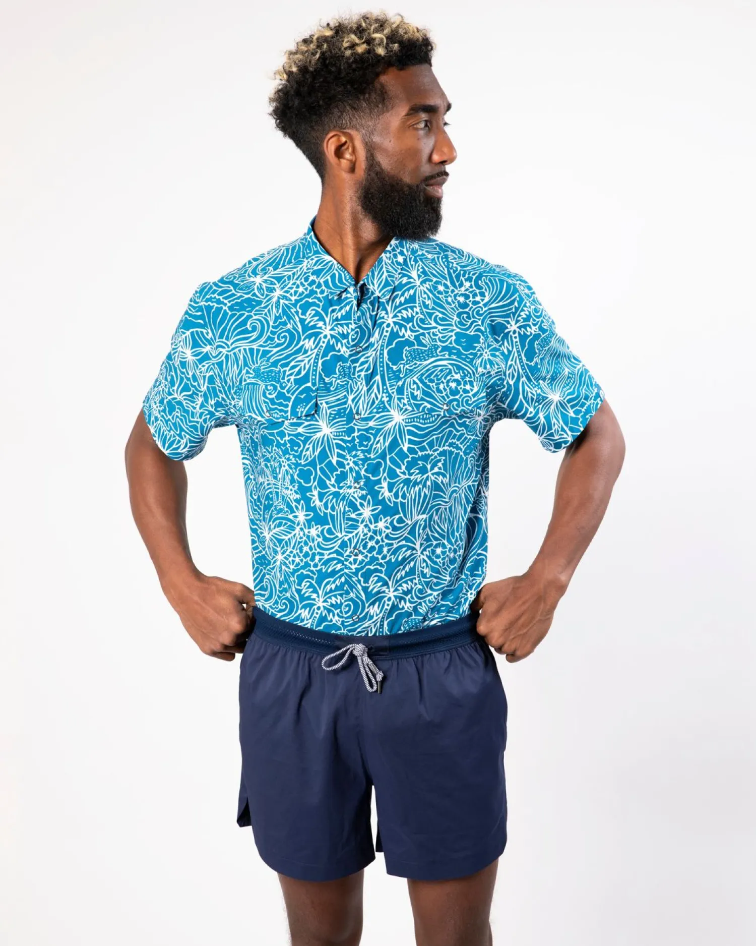 rabbit Shorts>Beach Break Dress Blues