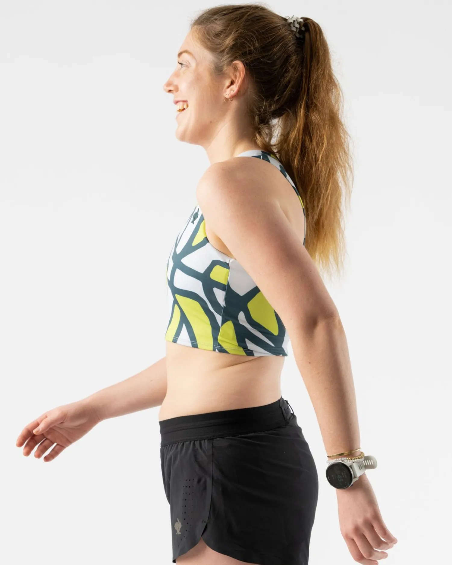 rabbit Crops>Crop Hop Built-In Lime Abstract