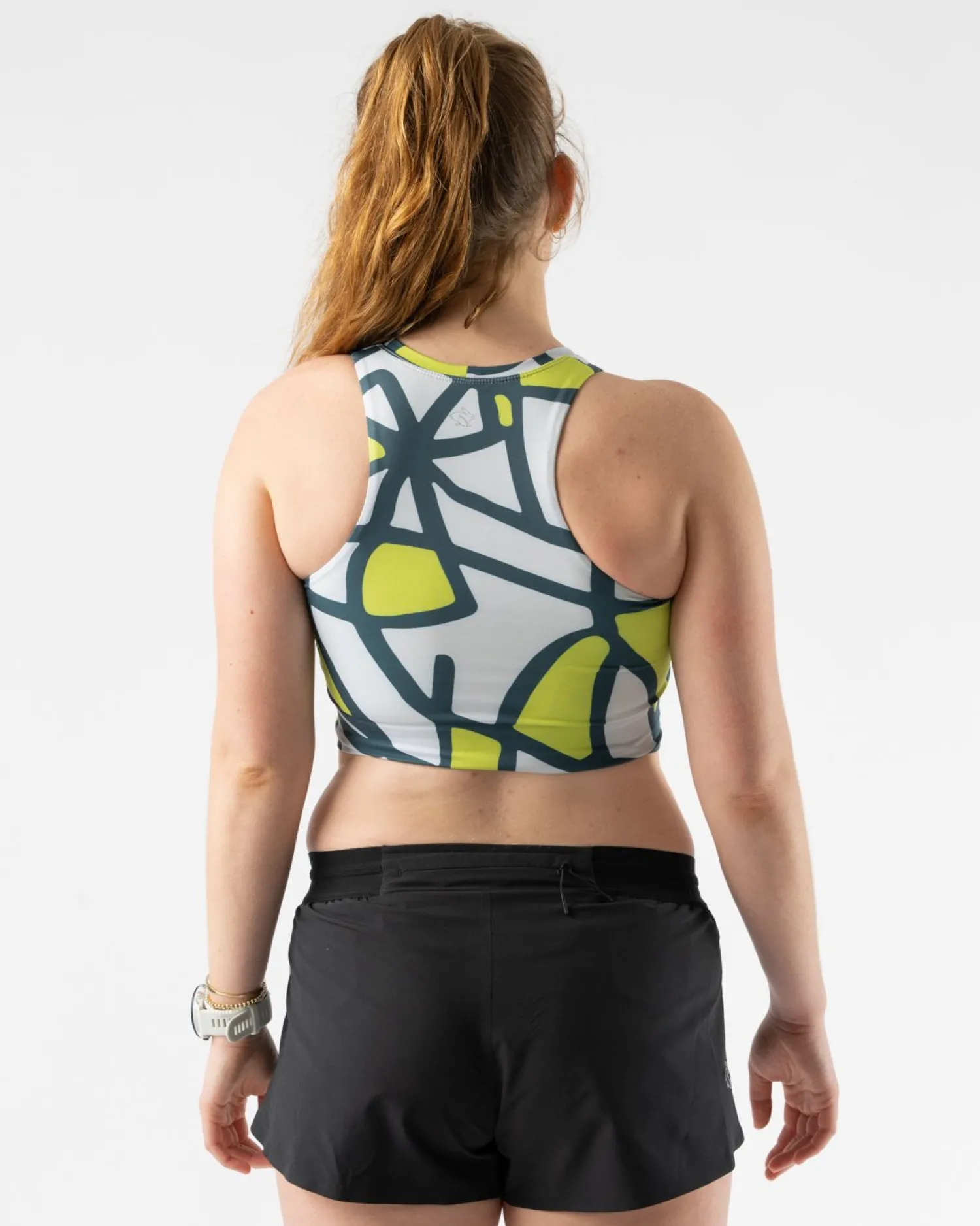 rabbit Crops>Crop Hop Built-In Lime Abstract