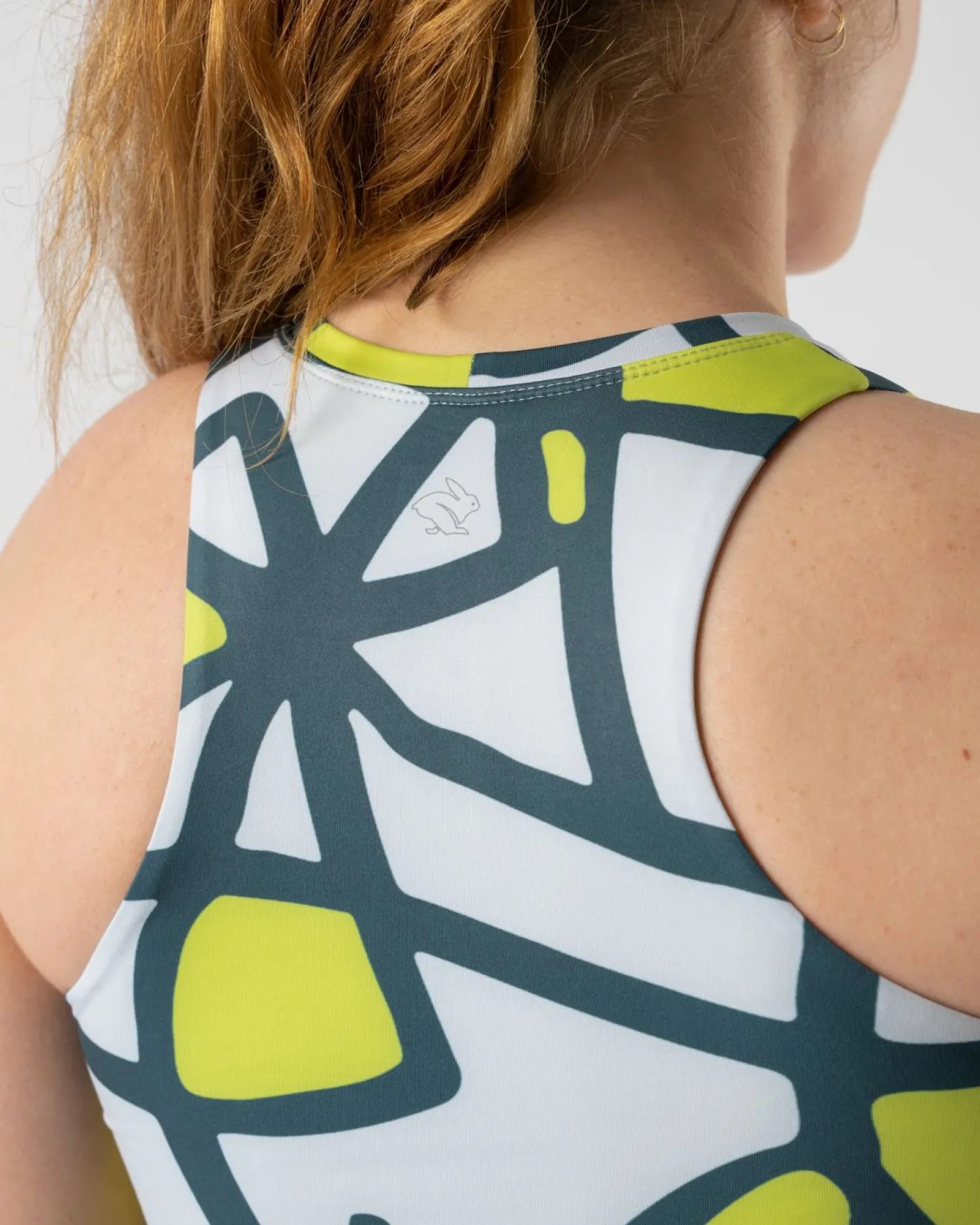 rabbit Crops>Crop Hop Built-In Lime Abstract