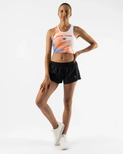 rabbit Crops>Crop Hop Built-In | Nyc Dazzling Blue