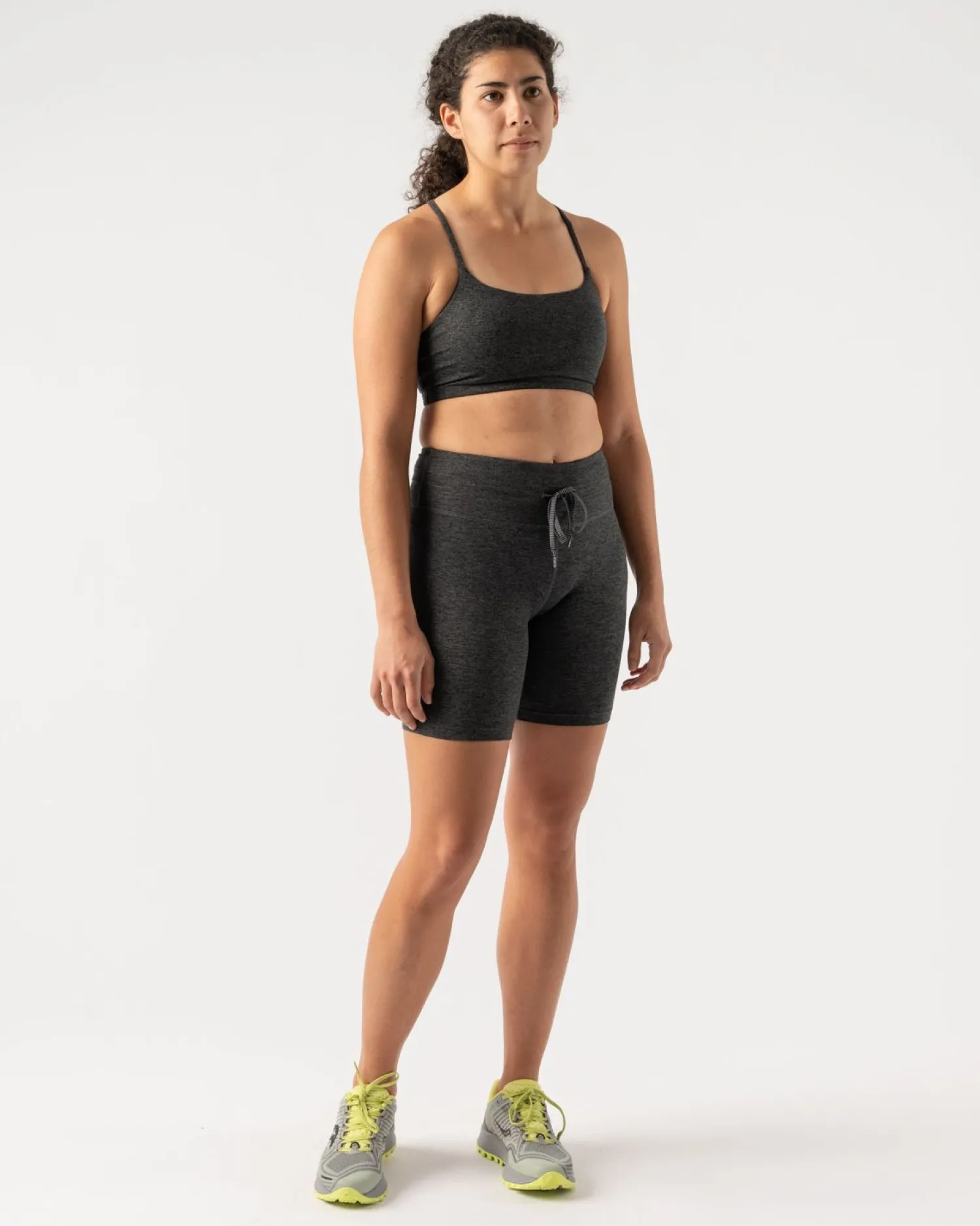 rabbit Sports Bras>Ez Bra Black Charcoal