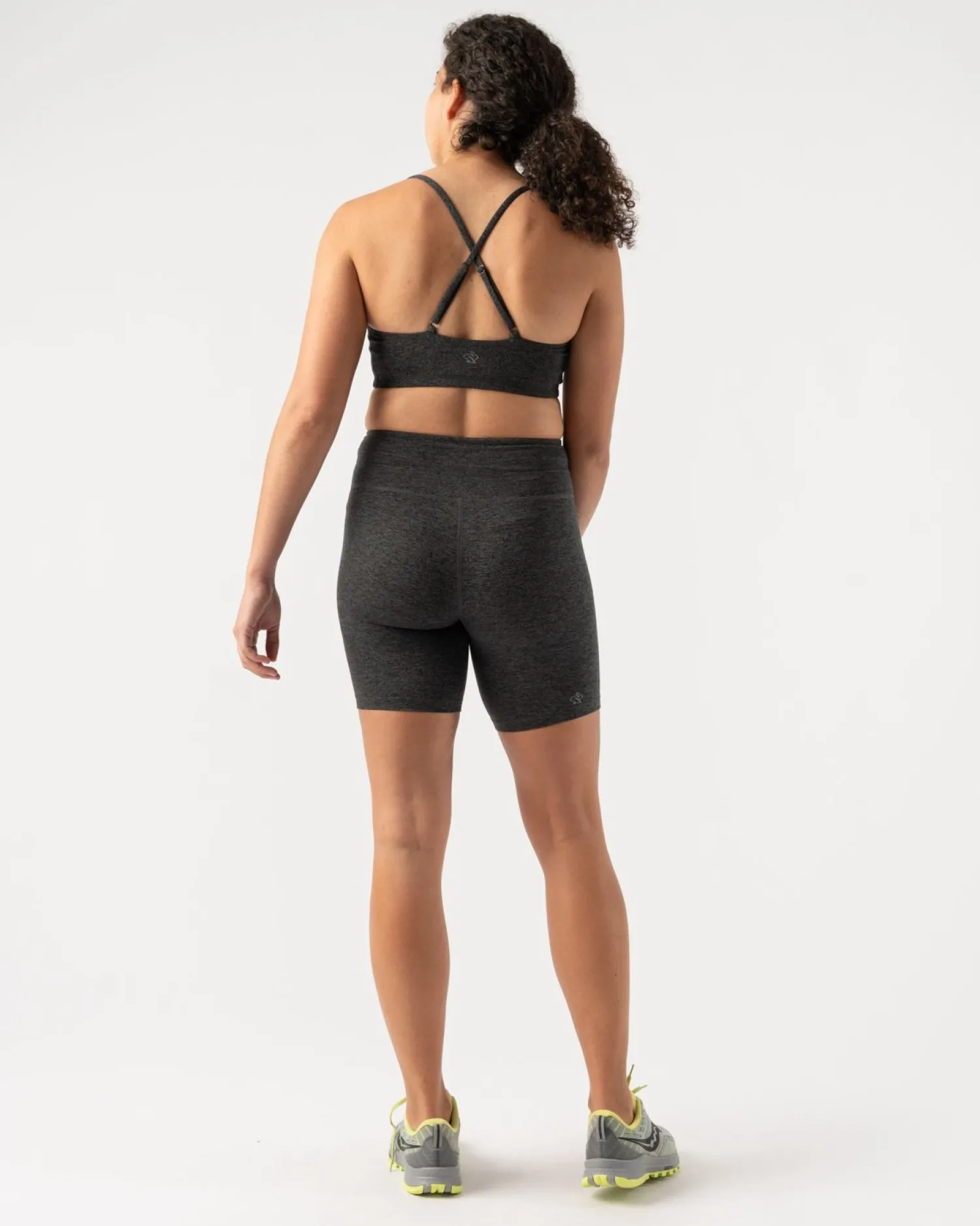 rabbit Sports Bras>Ez Bra Black Charcoal