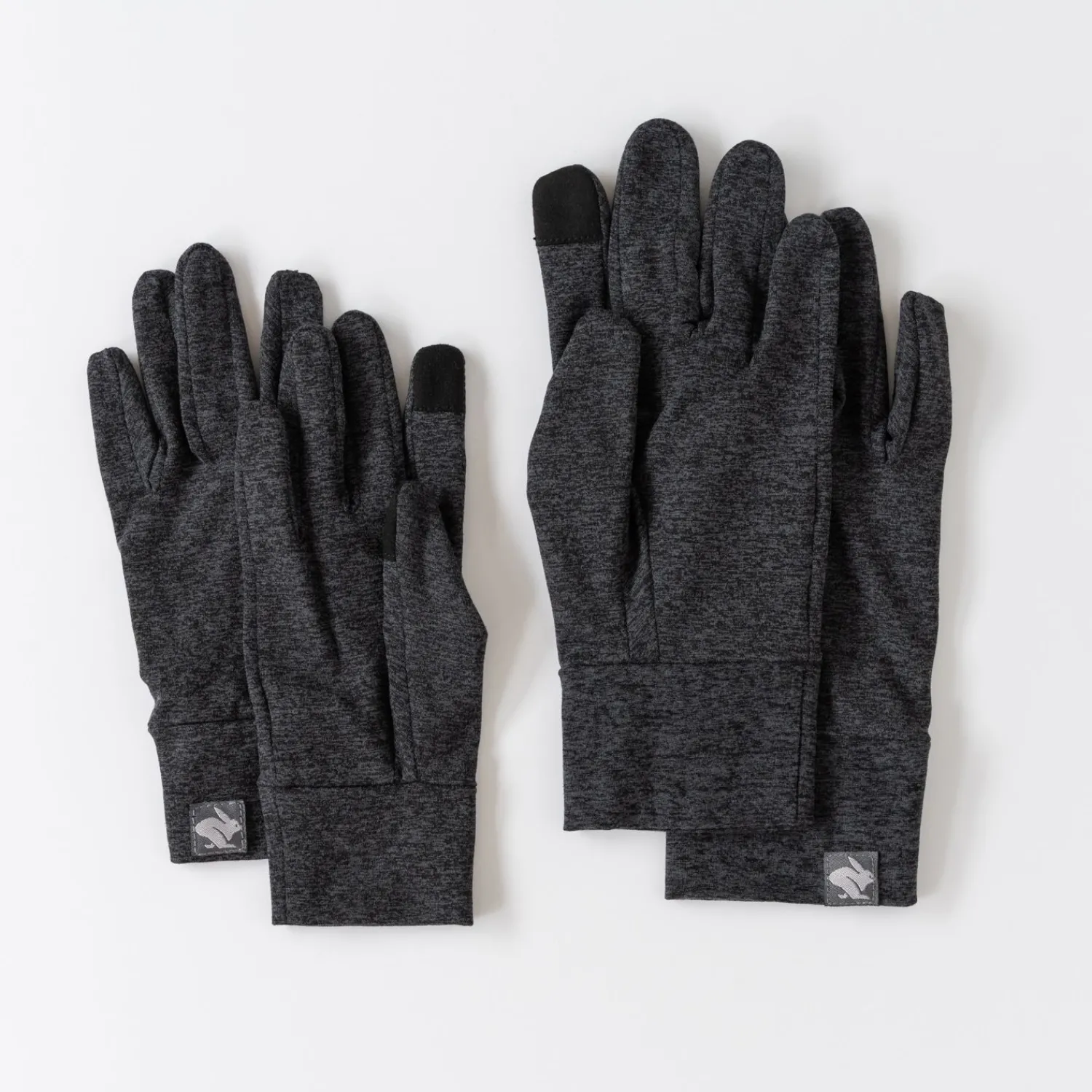 rabbit Goodies>Ez Gloves Black Charcoal