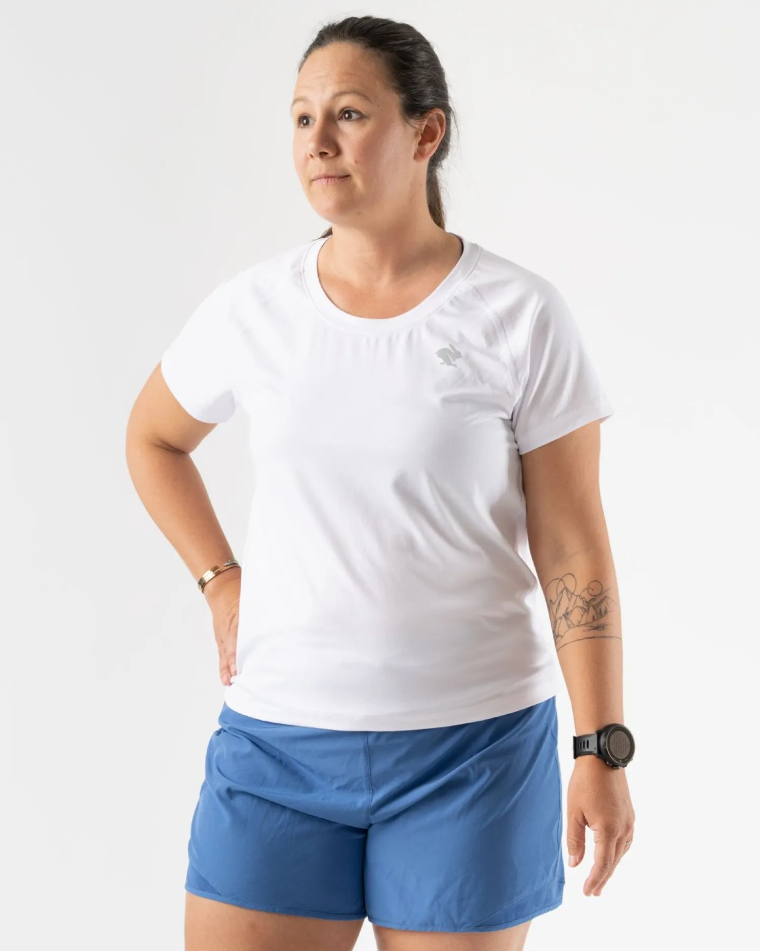 rabbit Short Sleeves>Ez Tee Cropped
