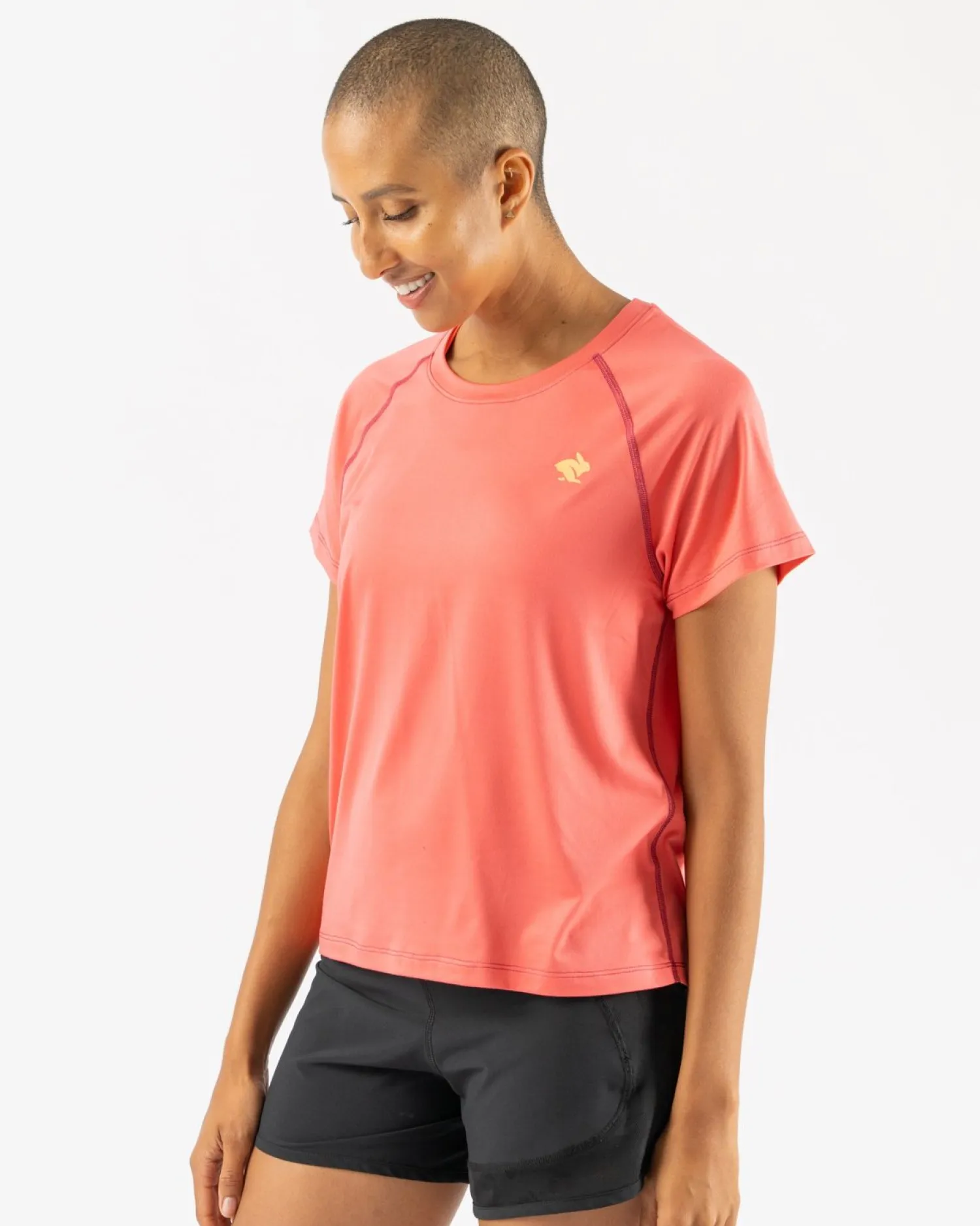 rabbit Short Sleeves>Ez Tee Cropped