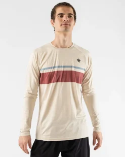rabbit Long Sleeves>Ez Tee Ls Seedpearl Stripe