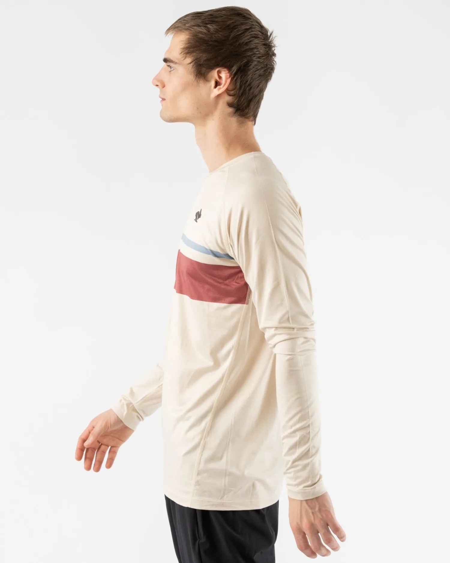 rabbit Long Sleeves>Ez Tee Ls Seedpearl Stripe