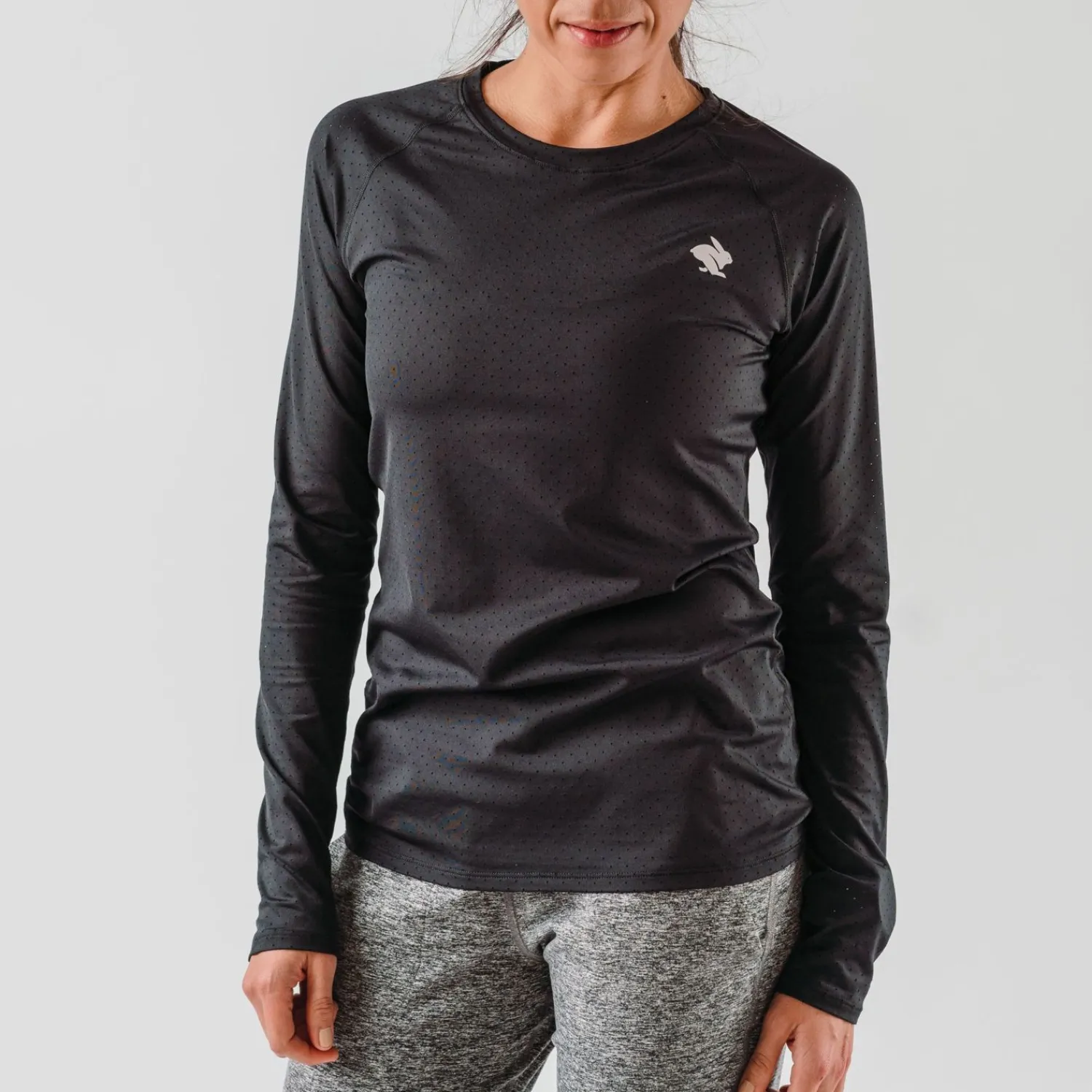rabbit Long Sleeves>Ez Tee Perf Ice Ls