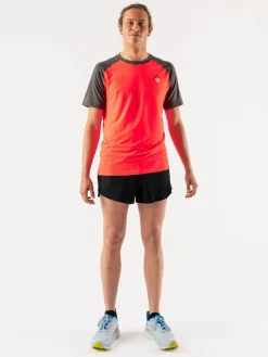 rabbit Short Sleeves>Ez Tee Perf Ss Fiery Coral
