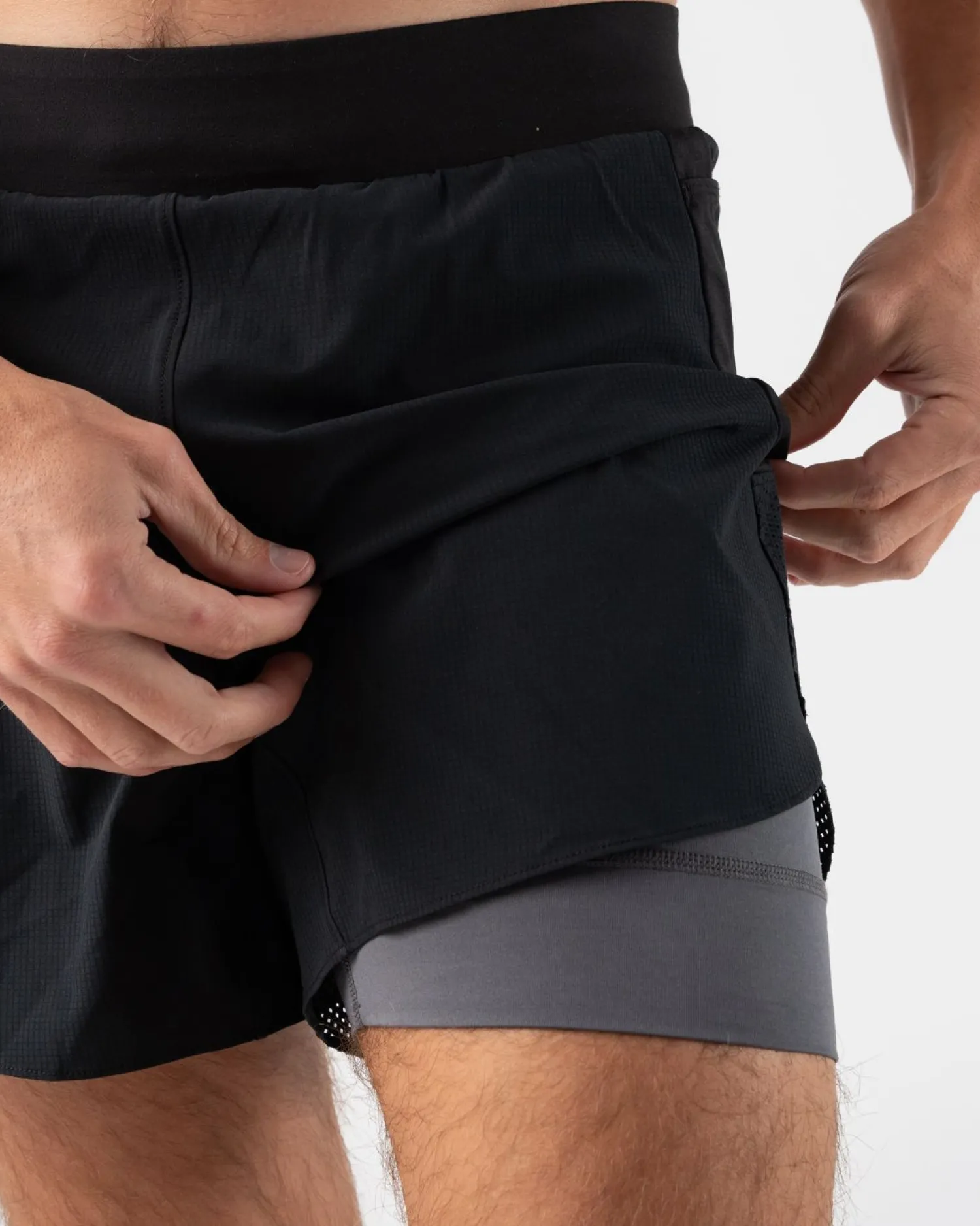 rabbit Shorts>Fkt 2.0 | 2-In-1 5" Black