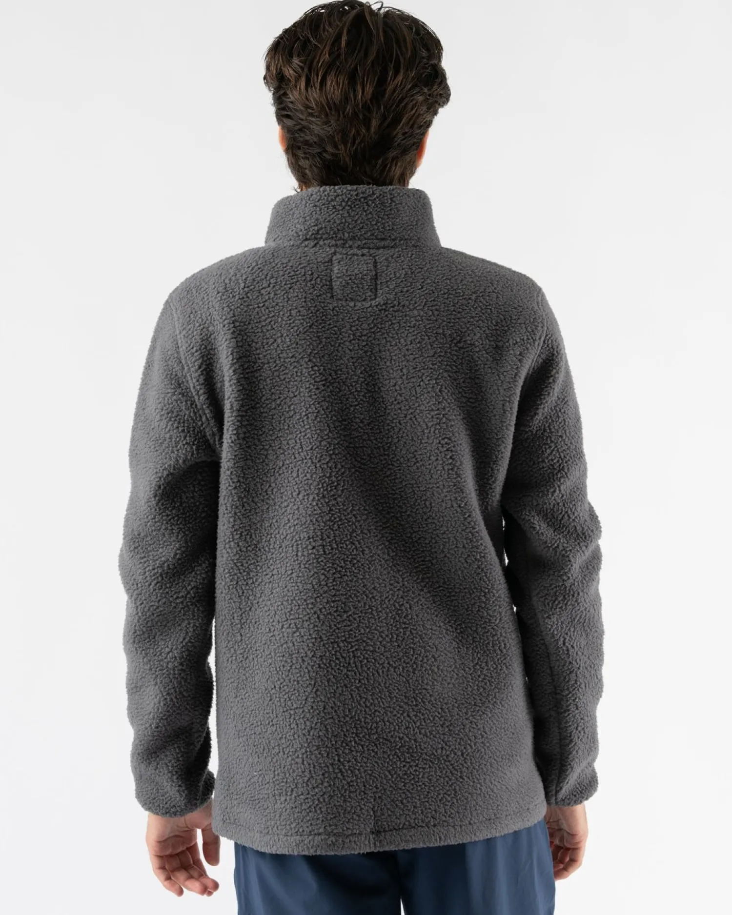 rabbit Sweatshirts & Jackets>Fleece Of Mind Zip Blackened Pearl