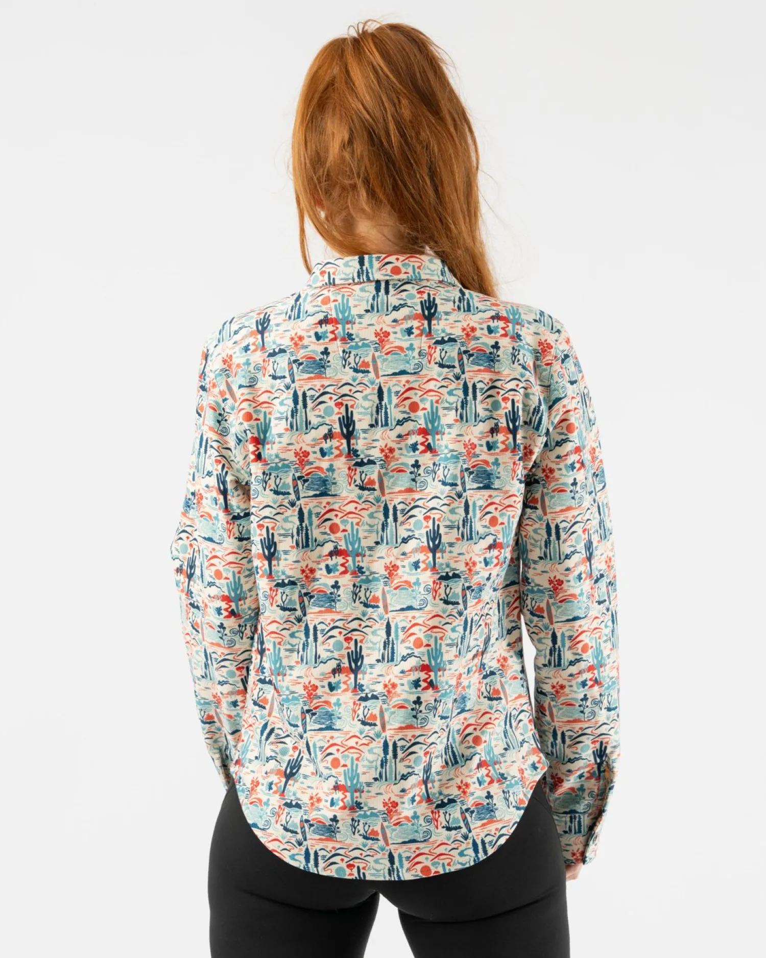 rabbit Sweatshirts & Jackets>High Country Ls Corduroy Seedpearl Cactus