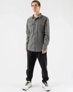 rabbit Long Sleeves>High Country Ls Wool Charcoal