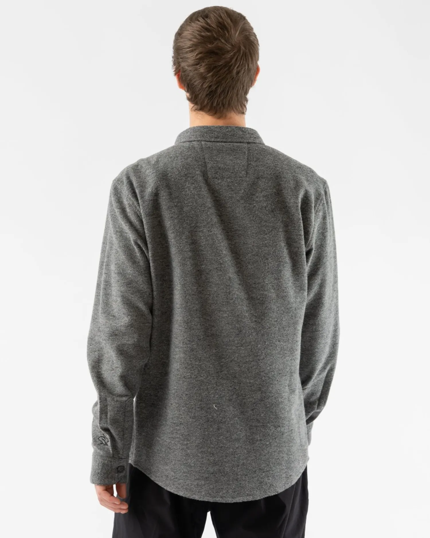 rabbit Long Sleeves>High Country Ls Wool Charcoal