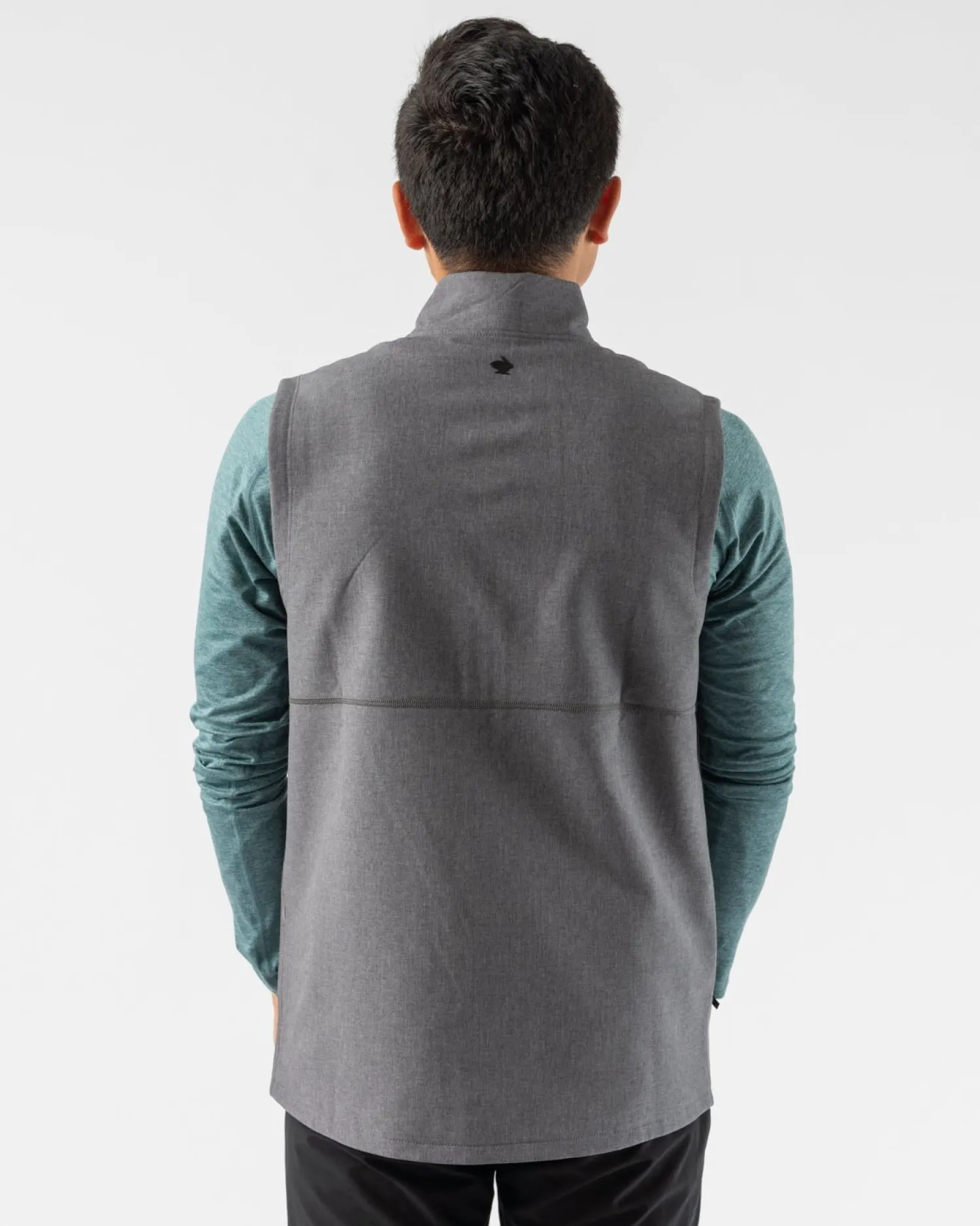 rabbit Sweatshirts & Jackets>Let 'Er Zip Vest 2.0 Blackened Pearl Heather
