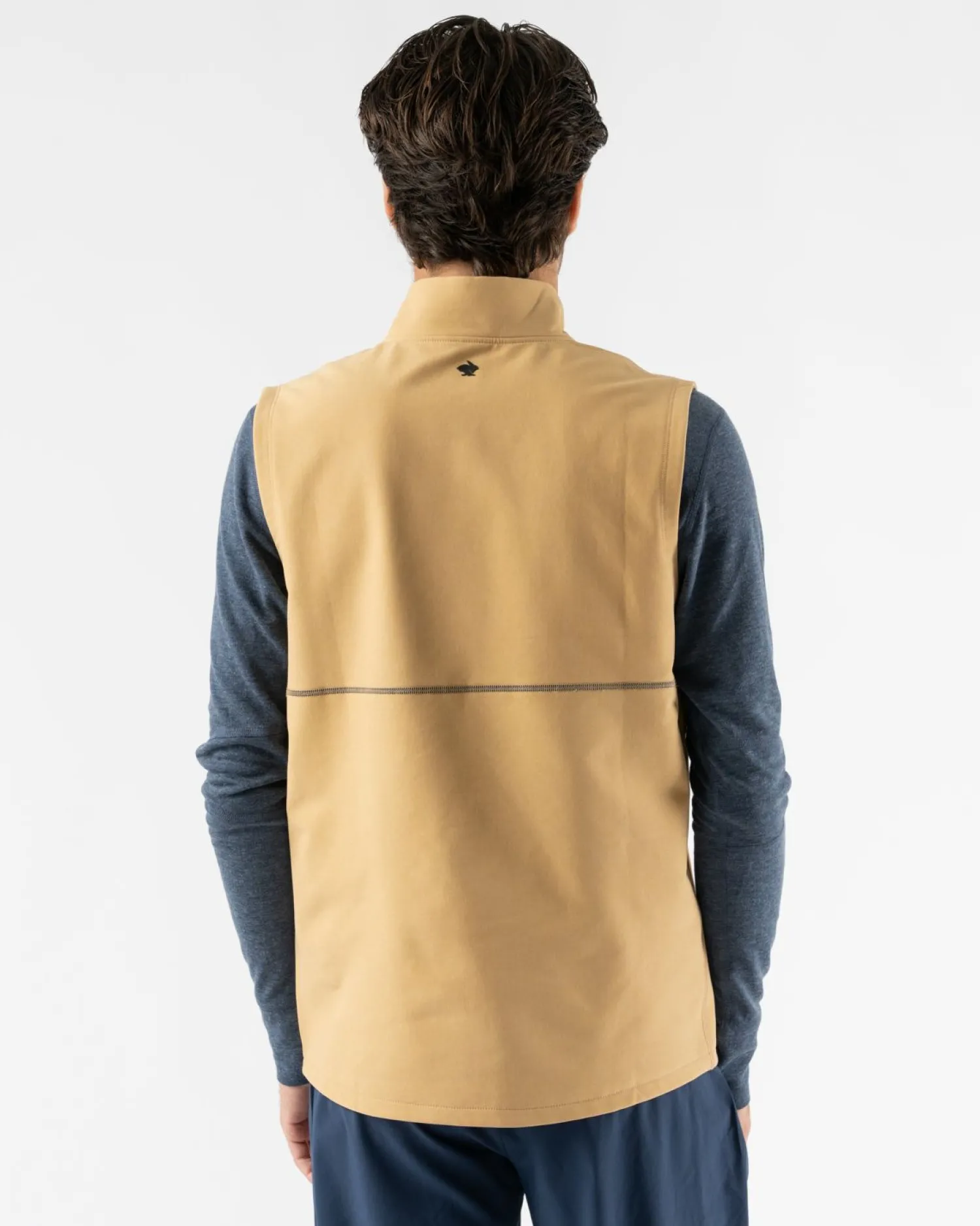 rabbit Sweatshirts & Jackets>Let 'Er Zip Vest 2.0 Curry
