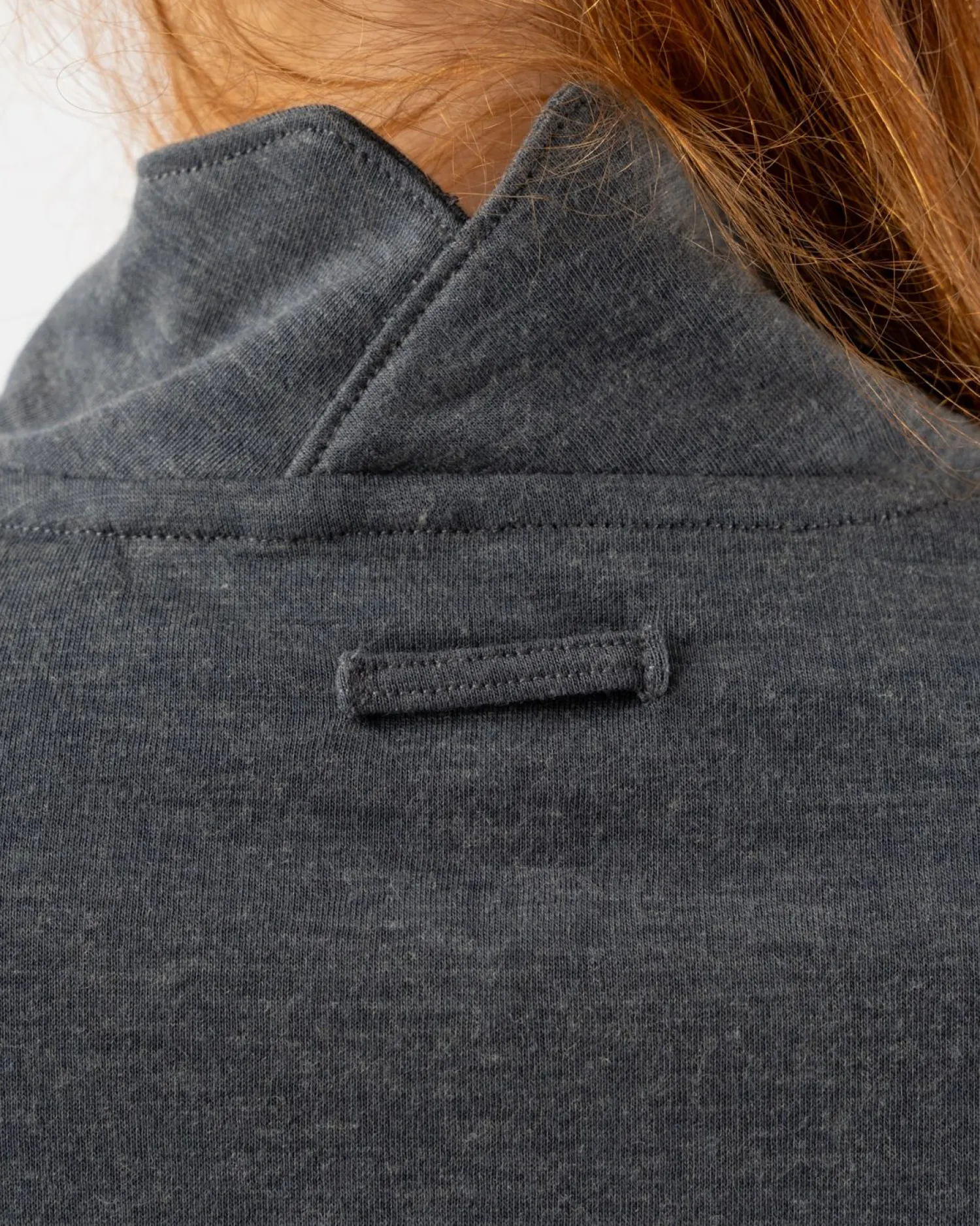 rabbit Long Sleeves>Outrun Mock Neck Charcoal