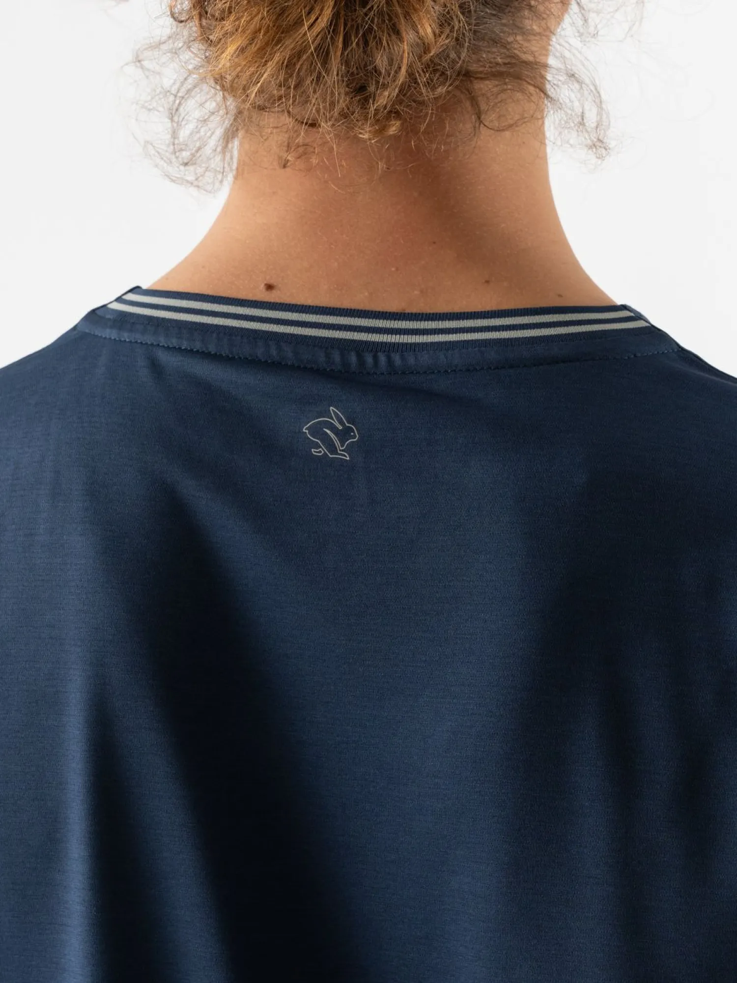 rabbit Long Sleeves>Race Pace Tee Ls Dress Blues