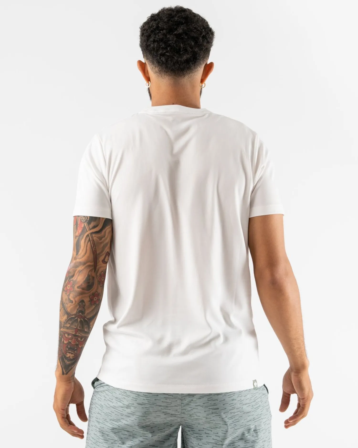 rabbit Short Sleeves>Run Day Tee Sugar Swizzle Solid1