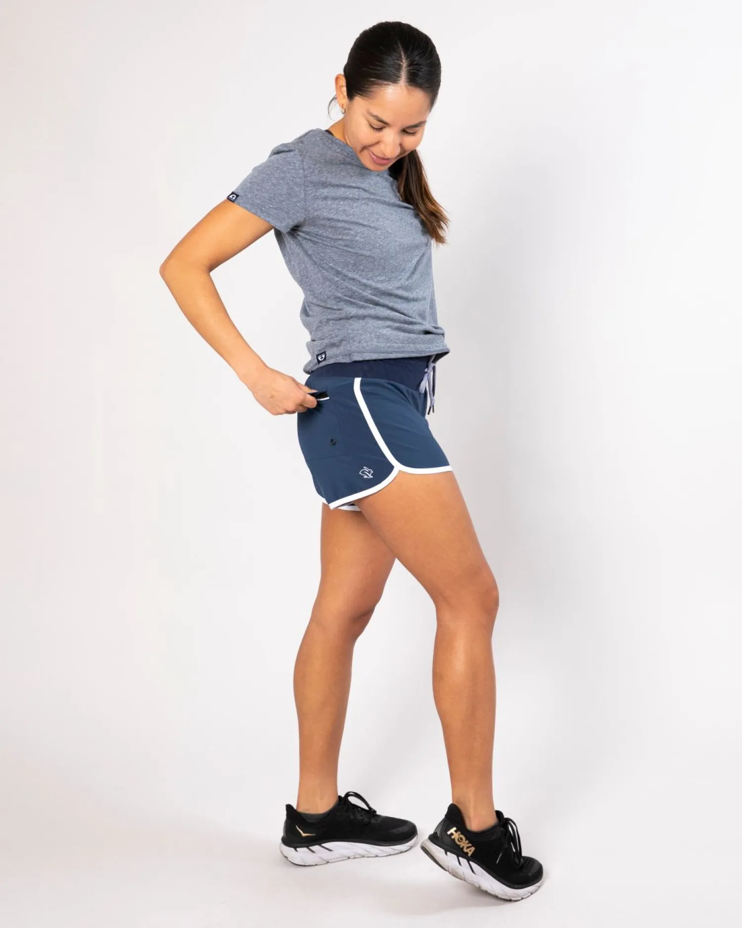 rabbit Shorts>Surf N' Turf 4" Dress Blues / White